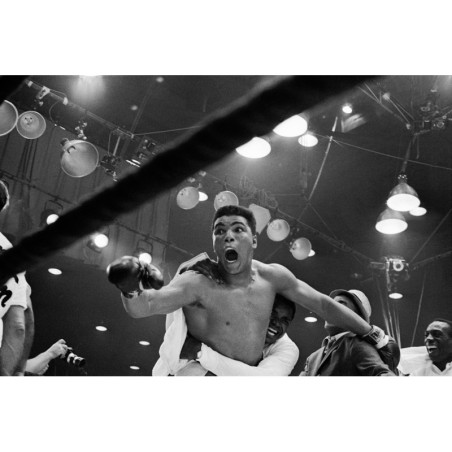 Cassius Clay After Winning Championship