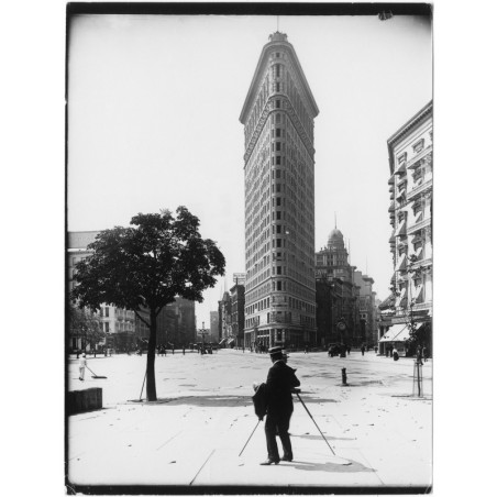 Close-Up Photograph Of The Flatiron Building