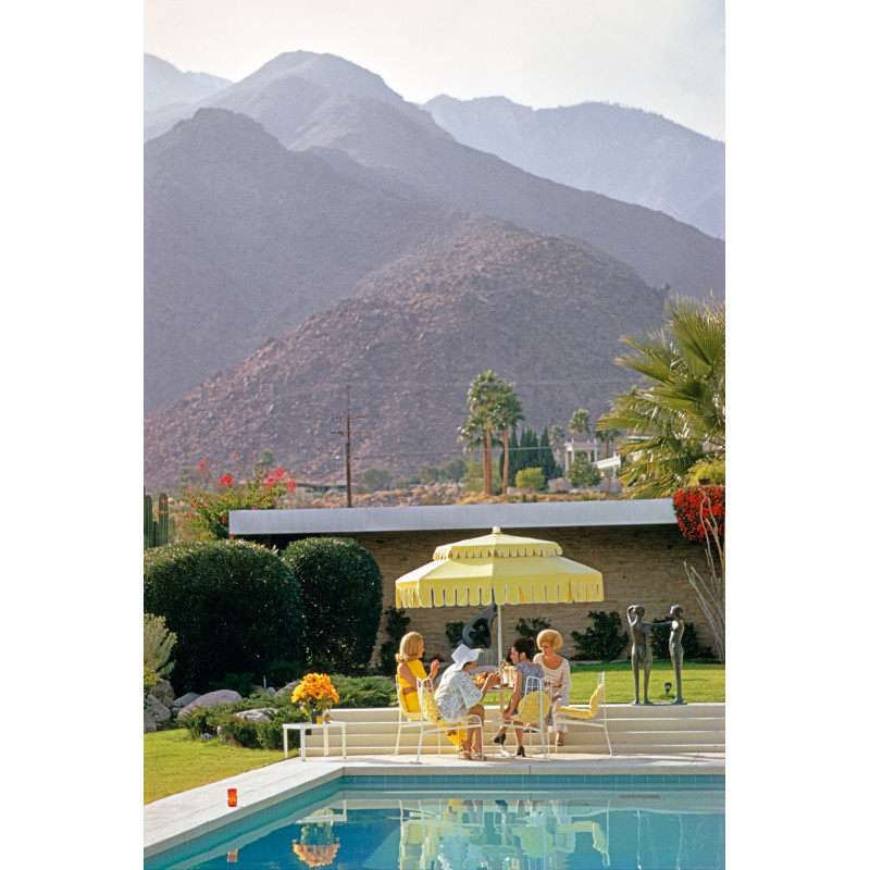 Poolside Scenery