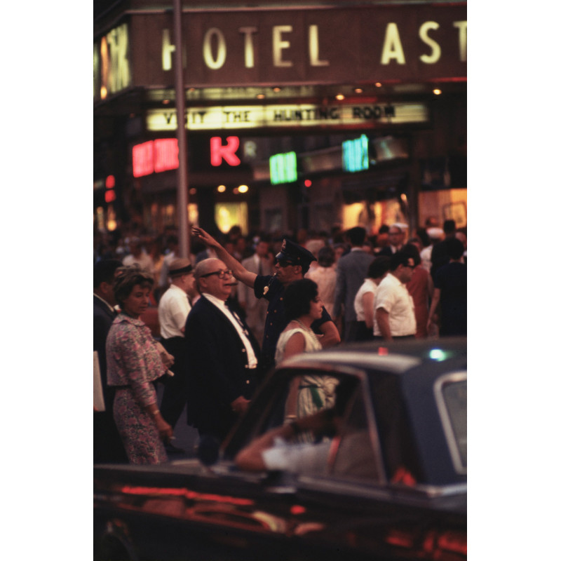 Crowds in Times Square