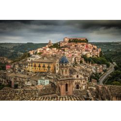 Italian Village Twilight last light