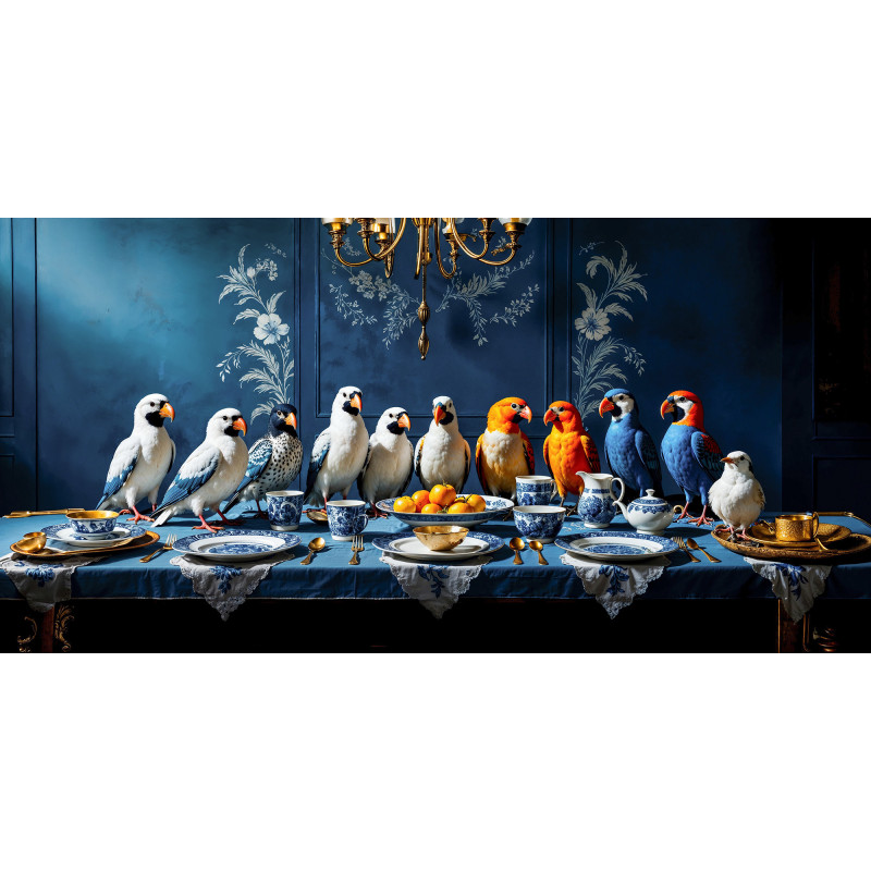 The Delftblue Banquet