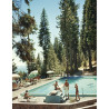Zwembad bij Lake Tahoe (bijgesneden)